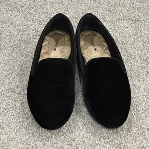 Birdies The StarlingVelvet Black Slip-On Loafers